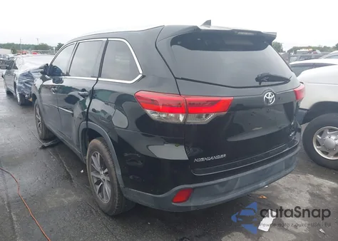 2018 Toyota Highlander Xle из США, поврежденный, VIN 5TDKZRFH8JS532868